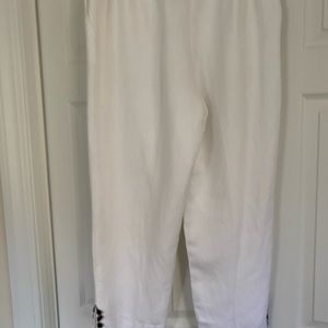 Ruby Red white slacks size 12